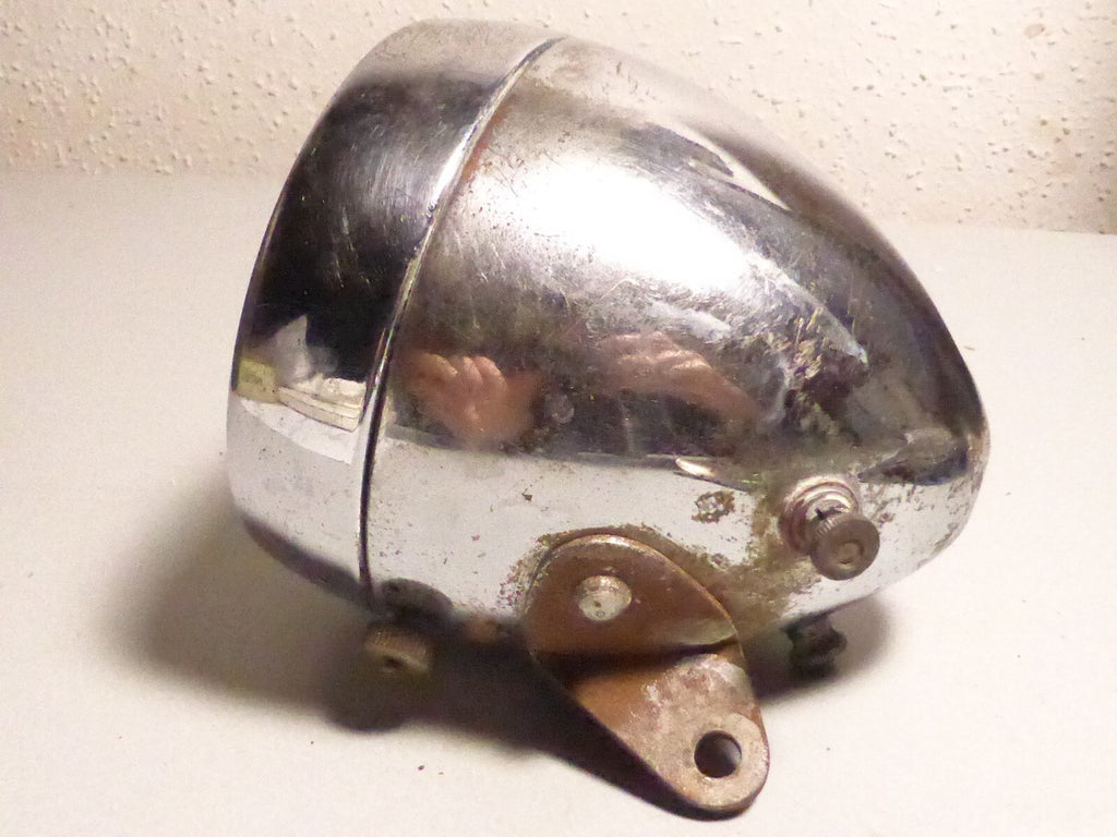 Phare SOUBITEZ Ancien Ø100mm Motobécane Peugeot Vélo Mobylette