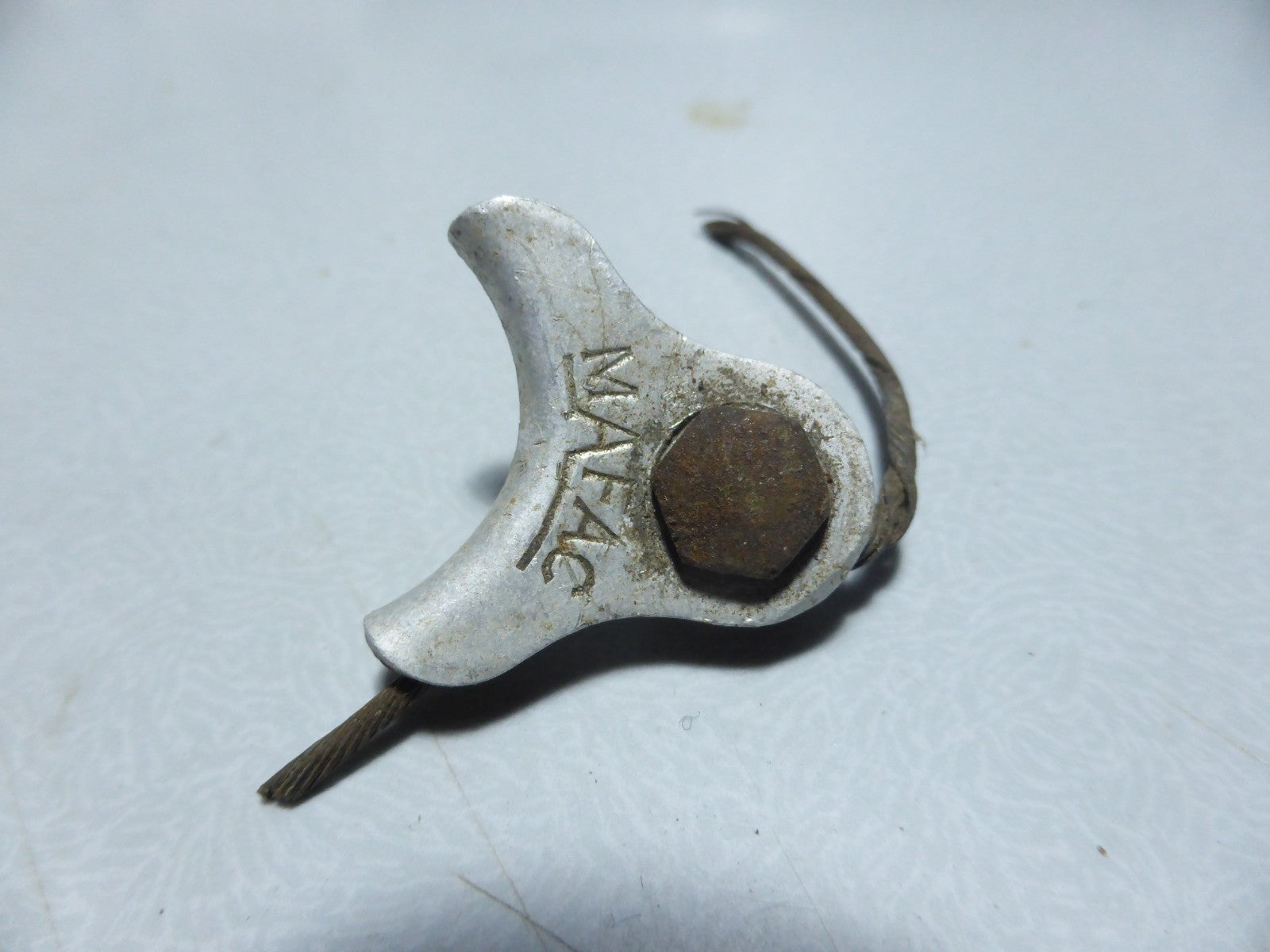 Butée de gaine Mafac frein arrière brake cable velo ancien vintage pontet