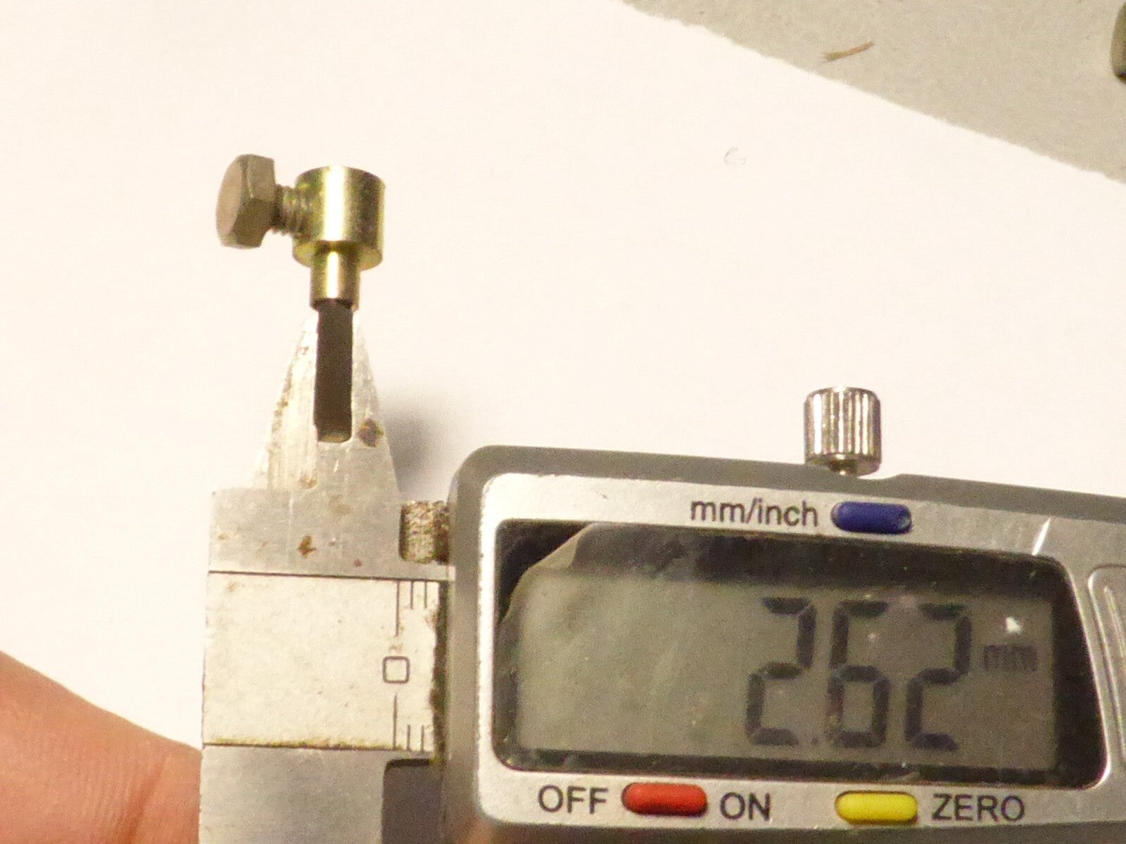 ✨ NOS 1 ancien stock Serre câble de frein  velo cyclo moto vintage doré✨
