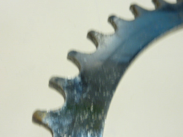 vintage CHAINRING  - 42 - Plateau acier chromé trous de Ø 6 mm