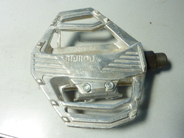 NOS 1985 touring 1 pedal flat platform Shimano Fullfit PD-A100 VIA Japan