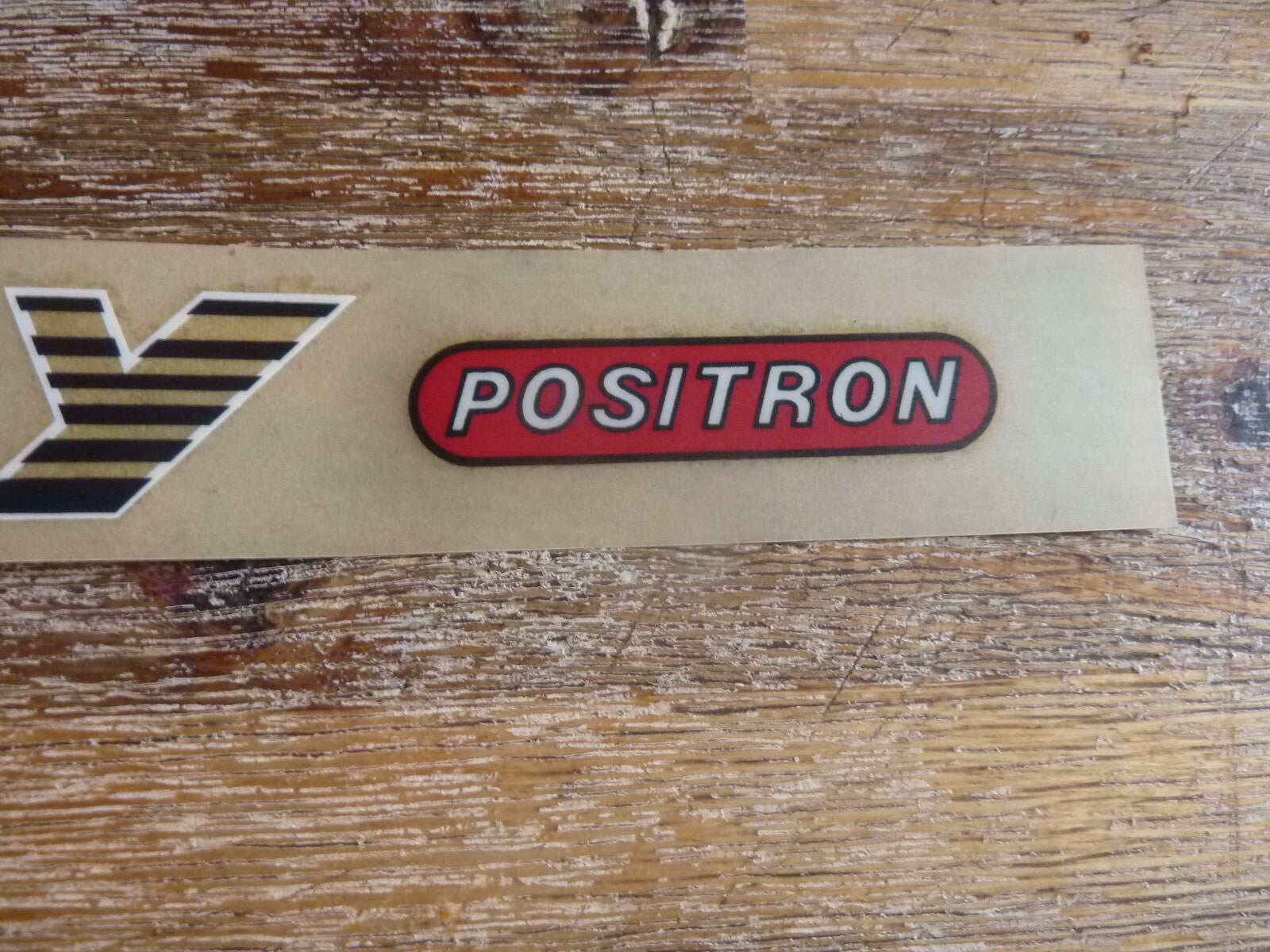 CITY POSITRON Vintage Stickers bike decal / autocollant vélo /prix pour 3