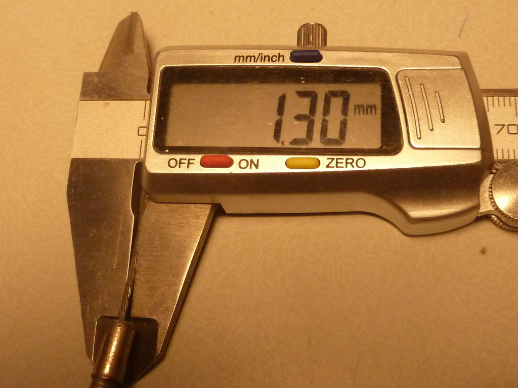 NOS Gaine  grise gaz décompresseur Freins ???   Câble 0.85 cm  Vintage