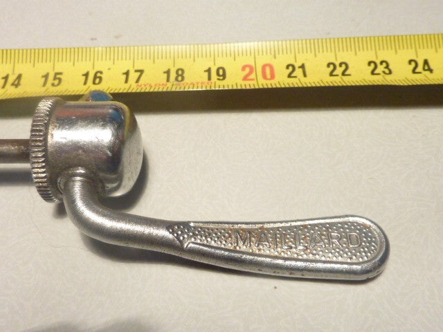 vintage attache rapide wheel quick release skewer roue arrière spidel maillard