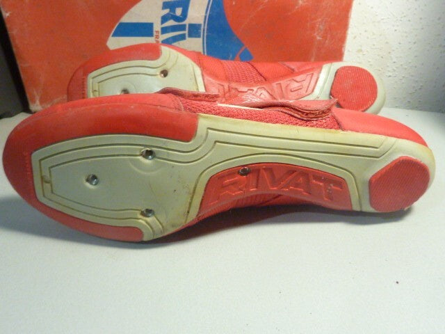 Chaussures cyclisme ancienne Rivat 603 Ventoux  Made in France  taille 40 / 41