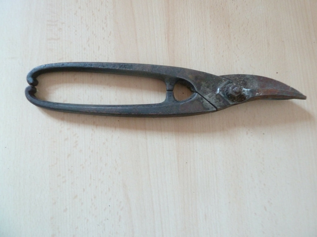 OUTIL ANCIEN cisaille de couvreur pince metal coupante tenaille