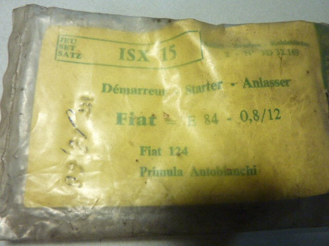 Balais Charbons alternateur ISX 15 fiat 124 Primula autobianchi