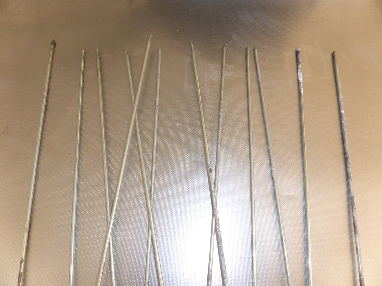 ✨✨lot 6 tringles de garde boue 360 mm Ø 3.5 mm acier vélo vintage 45 mm✨