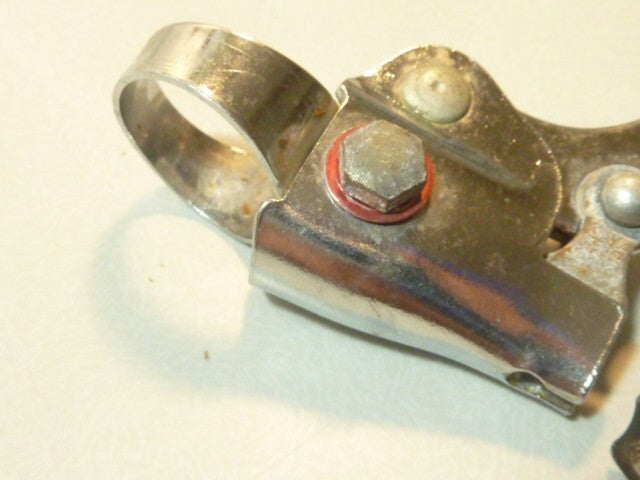NOS 1 leviers poignées droit manchons vélo  vintage