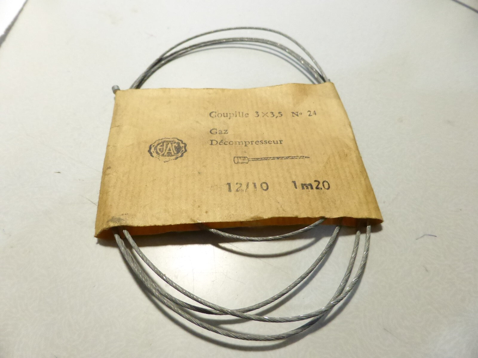 Câble Acier de Frein Vintage pour Vélo 1.25 M ELTRA vintage