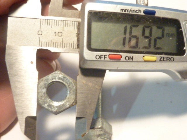 boulon VIS METAUX 11X70 ancien stock