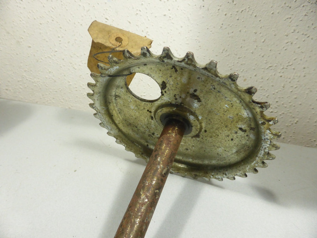NOS axe plateau PEDALIER Plateau ANCIENNE Peugeot 35 DENTS 102 MS