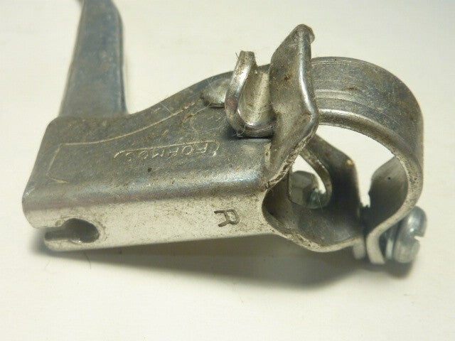 NOS 1 leviers poignées droit manchons vélo  vintage Formos alu