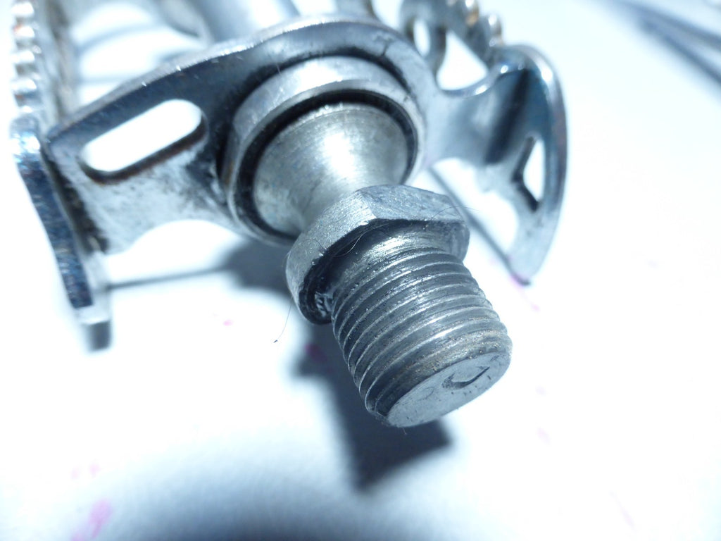 1 paire pédales Atom vélo ancien vintage pedals   14/125
