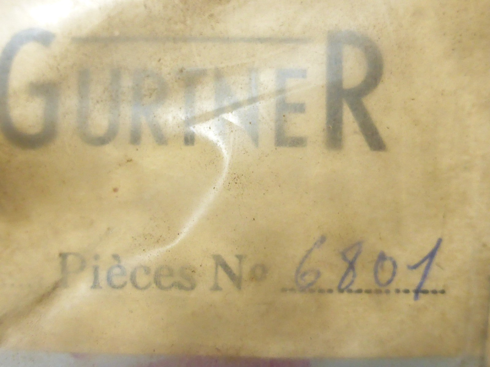 ✨ NOS – Vis tendeur  carburateur Gurtner 6801 – VA‑16 – Vespa – Ancien stock✨