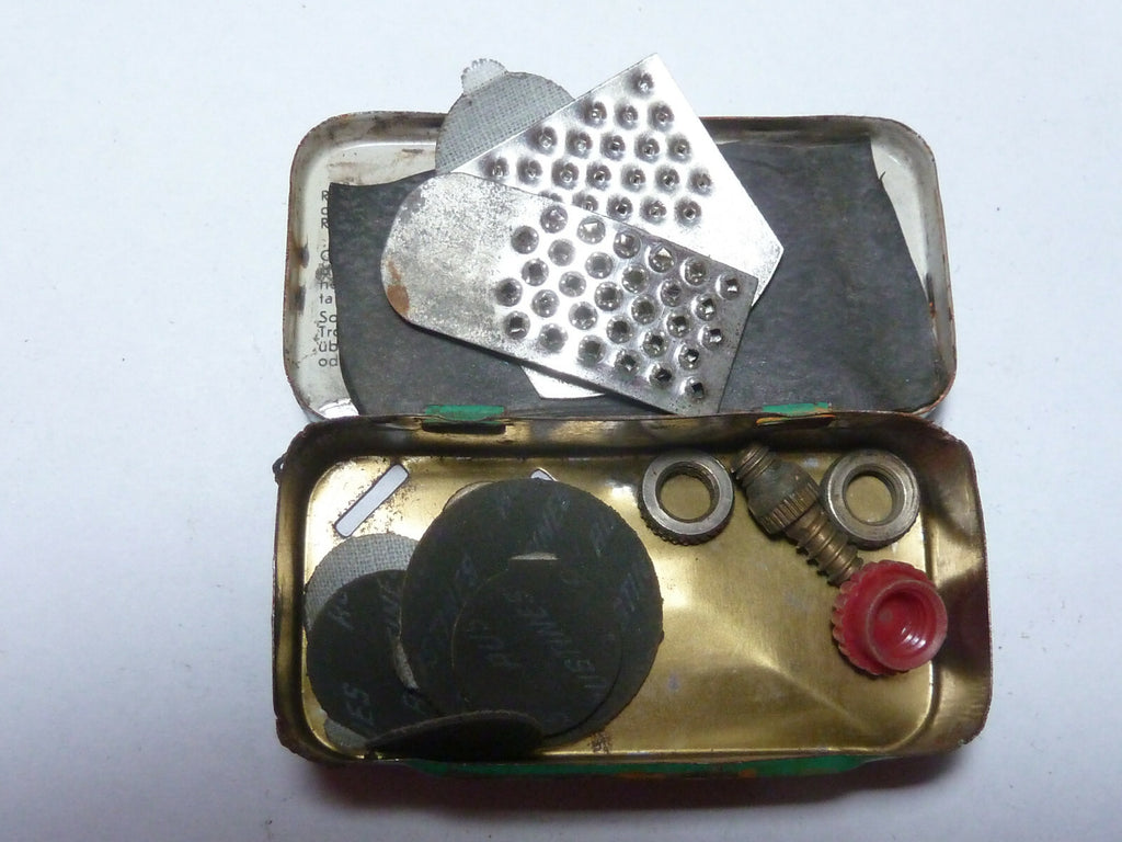 ANCIENNE BOITE DE RUSTINE REMA TIP TOP  GARAGE VELO  VINTAGE