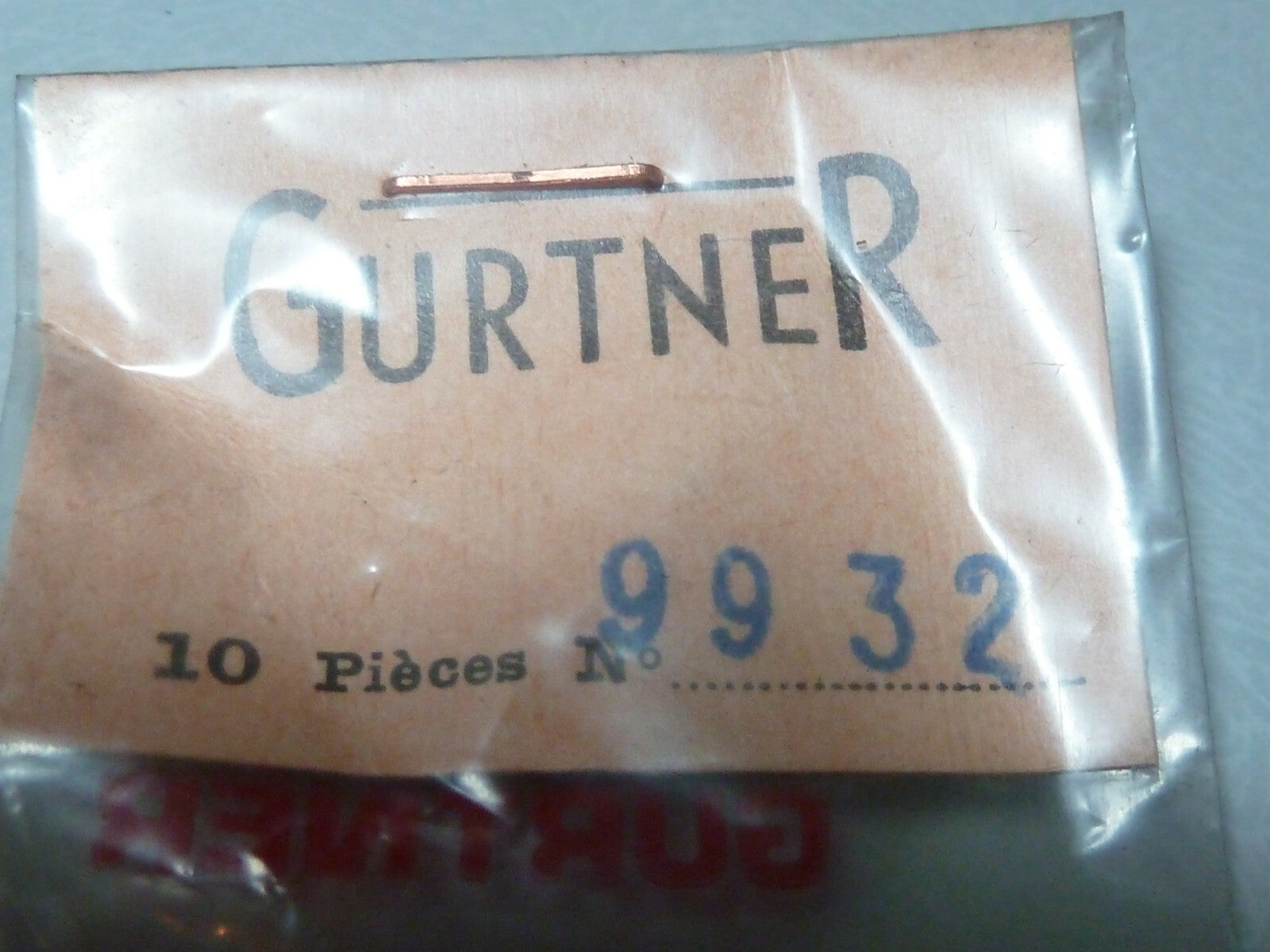 ✨ NOS Vis de ralenti plastique carburateur Gurtner 9932 – AR2 – Ancien stock ✨