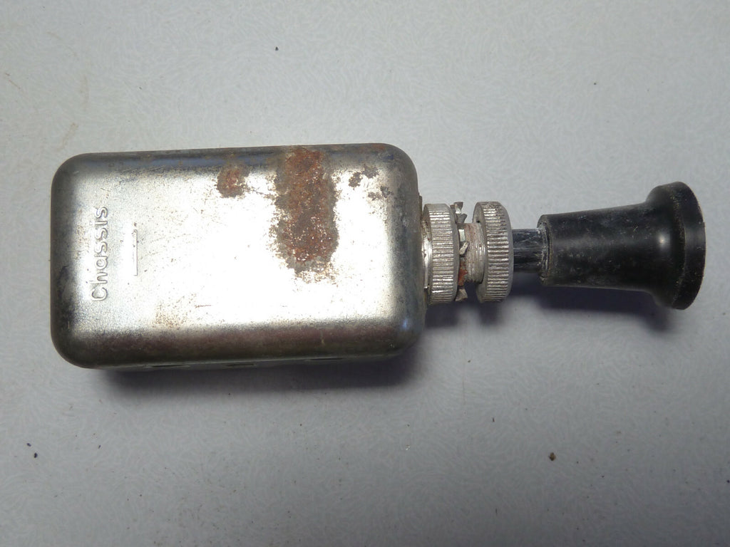 interrupteur bouton Warning ancien HAZARD tacot vintage