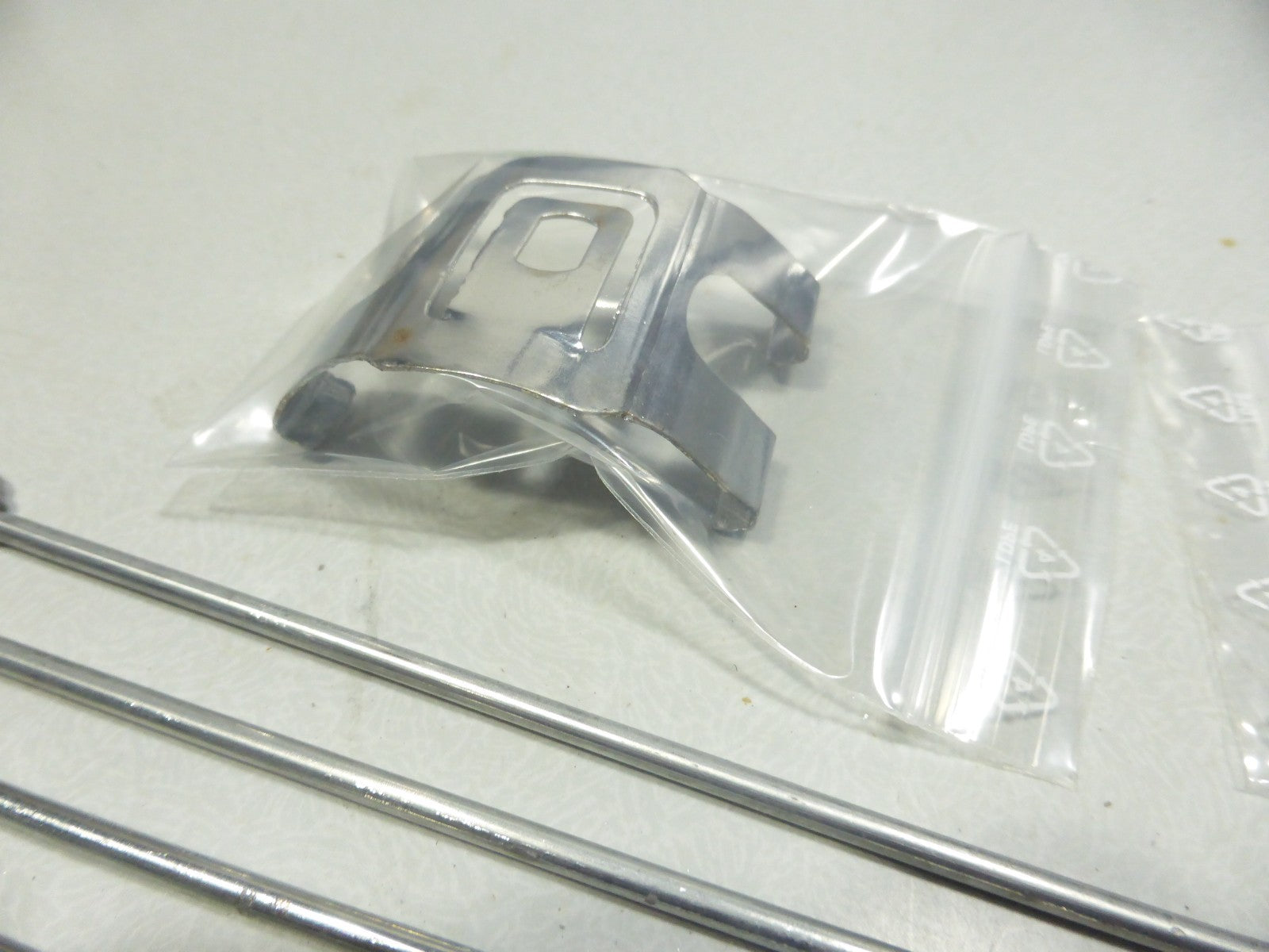 ✨NOS tringles garde boue 350 mm Ø 3 mm acier vélo Fender Stay set velo vintage✨