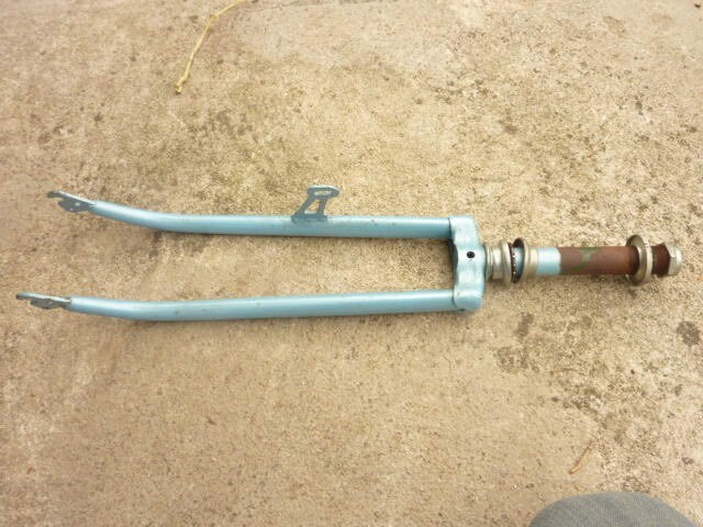 Fourche Fork  vintage roue de 650