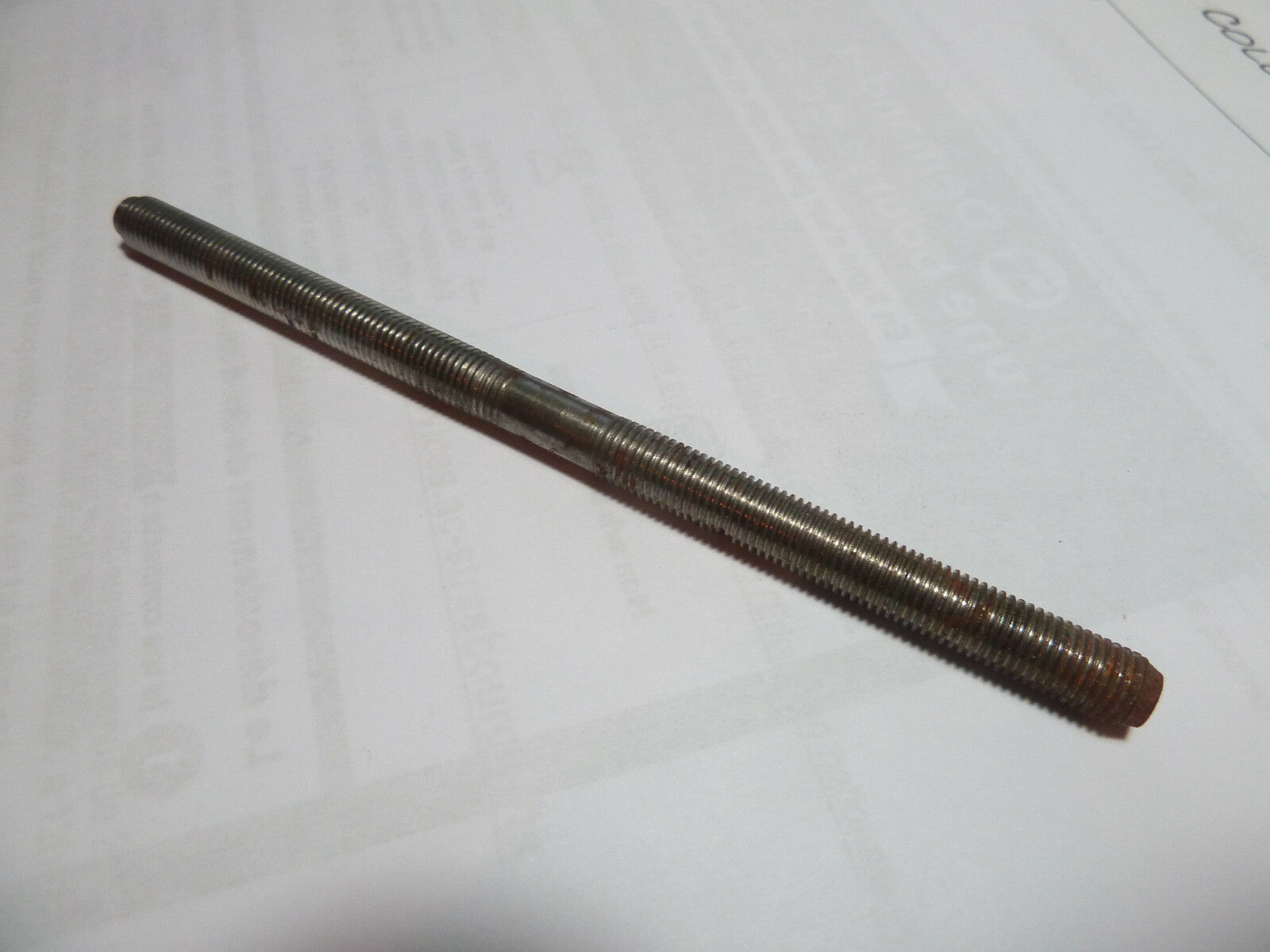 NOS 1 Ancien vintage AXE DE ROUE 5/16 vélo cyclo Ø 8 longueur 139 mm neuf