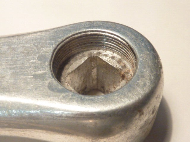 3 manivelles Pédalier vintage CW  170 mm  9/16 manivele gauche