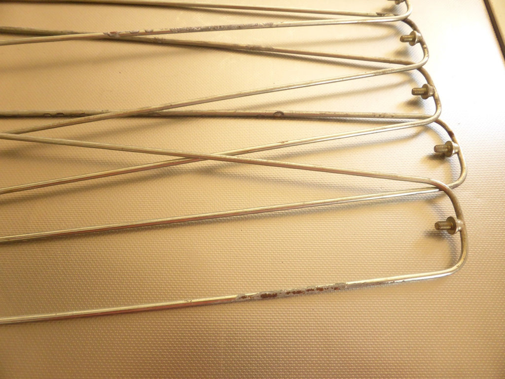 ✨✨lot 6 tringles de garde boue 360 mm Ø 3.5 mm acier vélo vintage 45 mm✨