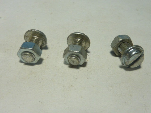 3 anciennes vis carter de chaine velo cyclomoteur mobylette vintage