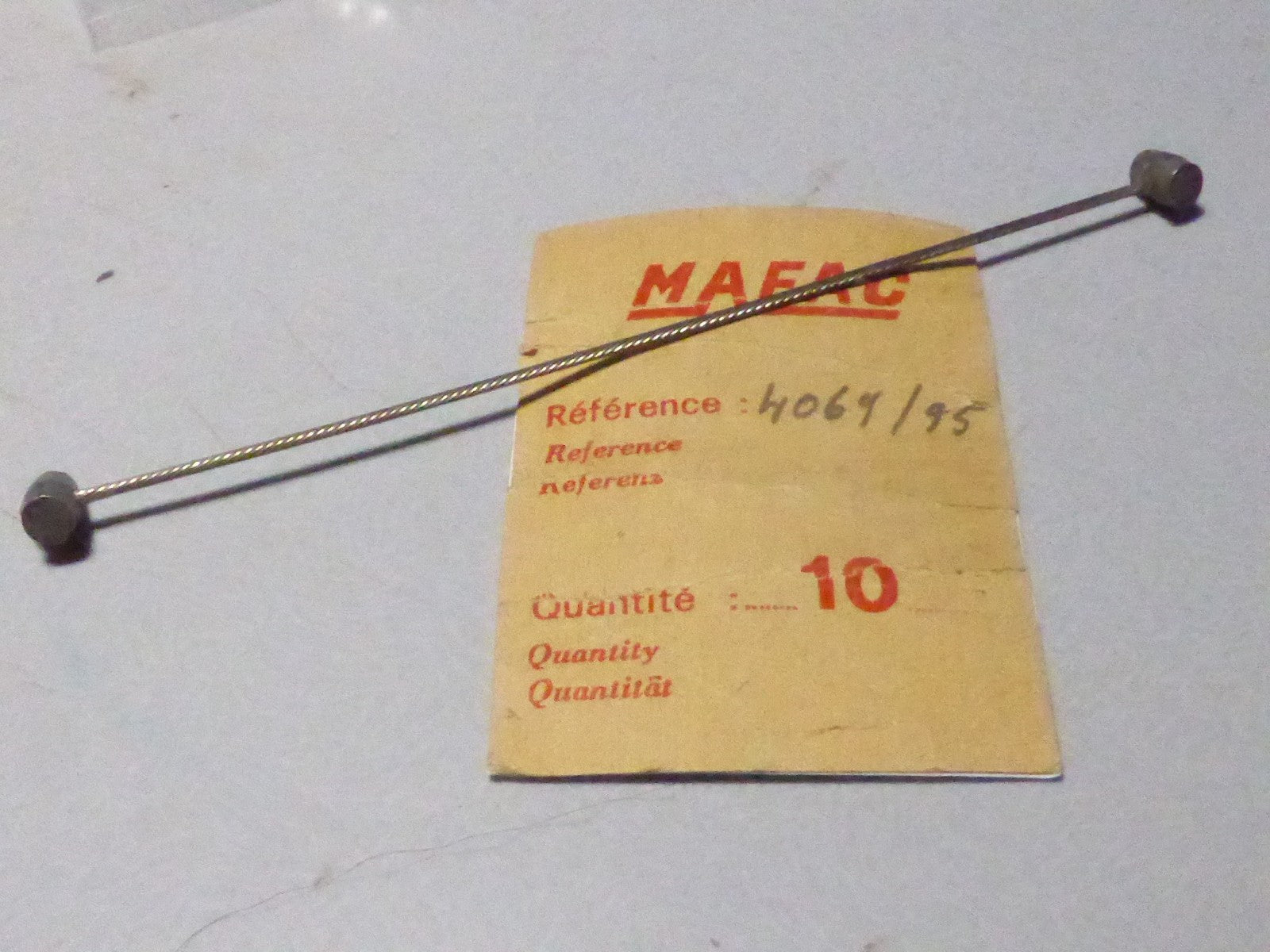 NOS 1 Câble cavalier pour freins central 11 cm Mafac ref 4069