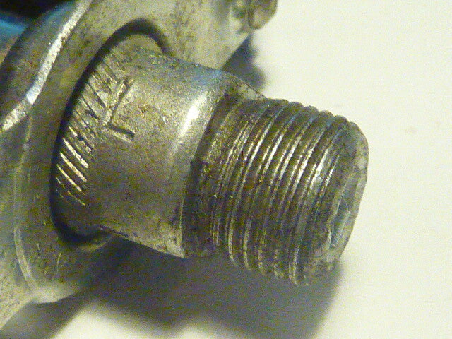 NOS UNION 1 pedale velo ancien vintage pedals  Gauche Left  9/16"