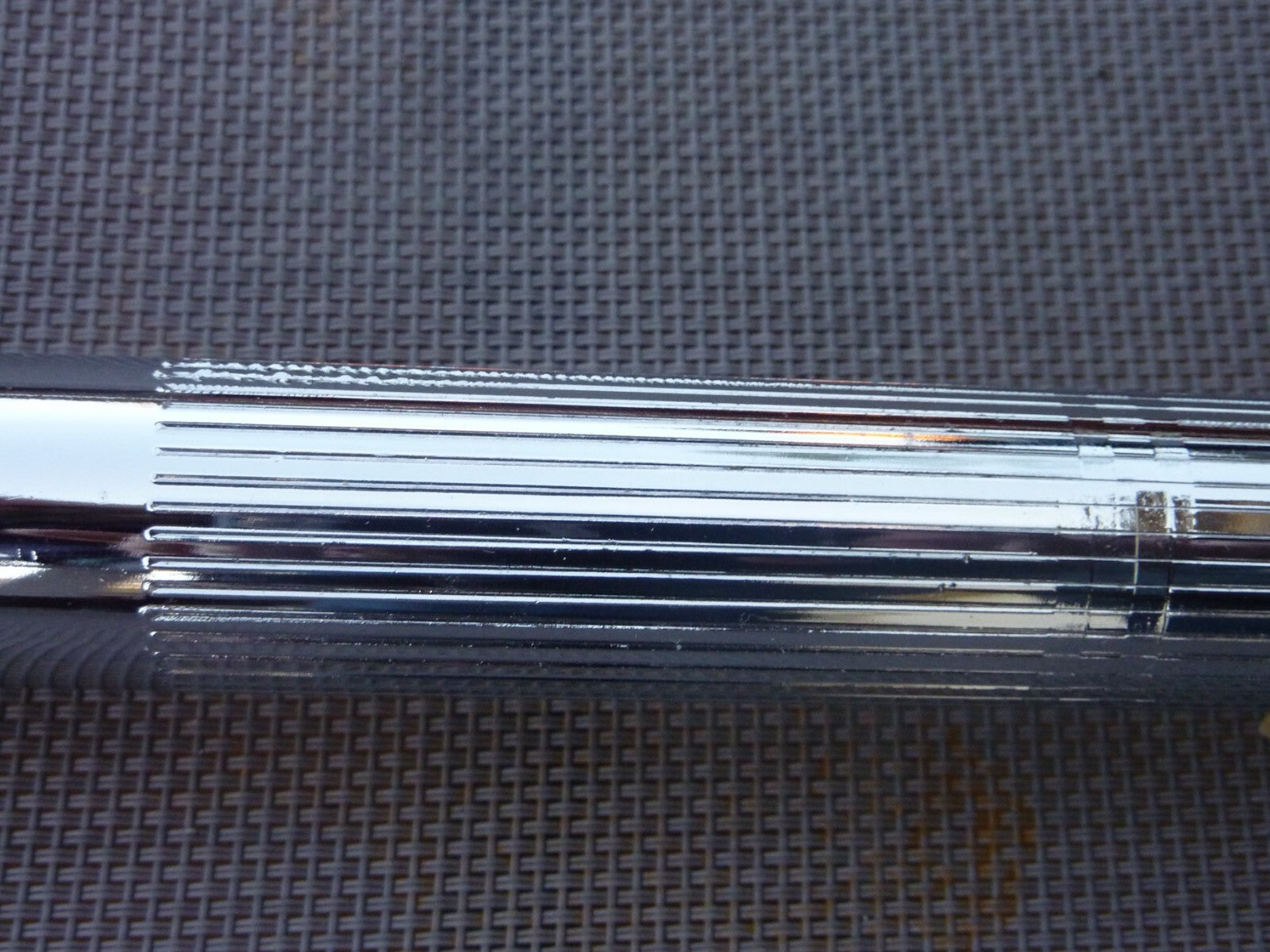 NOS tige tube de selle  25.8 mm vintage acier chromé 350 gr ANCIEN STOCK L300 mm
