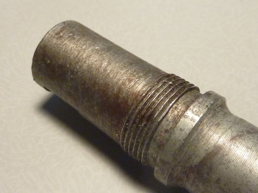 Axe pédalier à clavettes 115 mm acier boitier pédalier vintage ancien stock