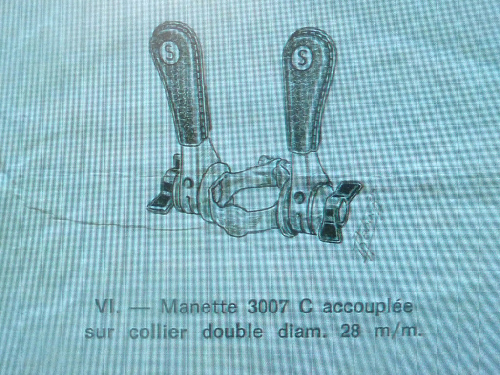 ✨ NOS Levier de Vitesses Simplex 2948 – Criterium Shifter – Vélo Vintage ✨