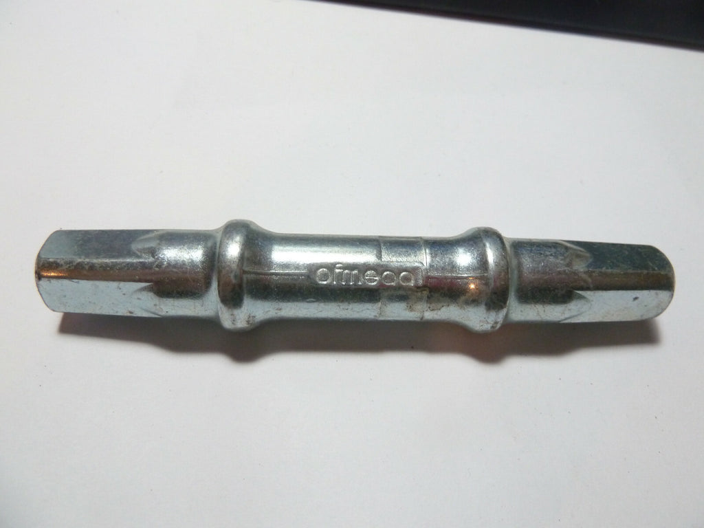 ✨Axe pédalier ofmega 115 mm boitier velo vintage bottom bracket spindle jis ✨