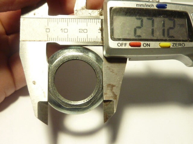 NOS contre écrou cuvette de jeu de direction 22,2 mm vintage ancien stock