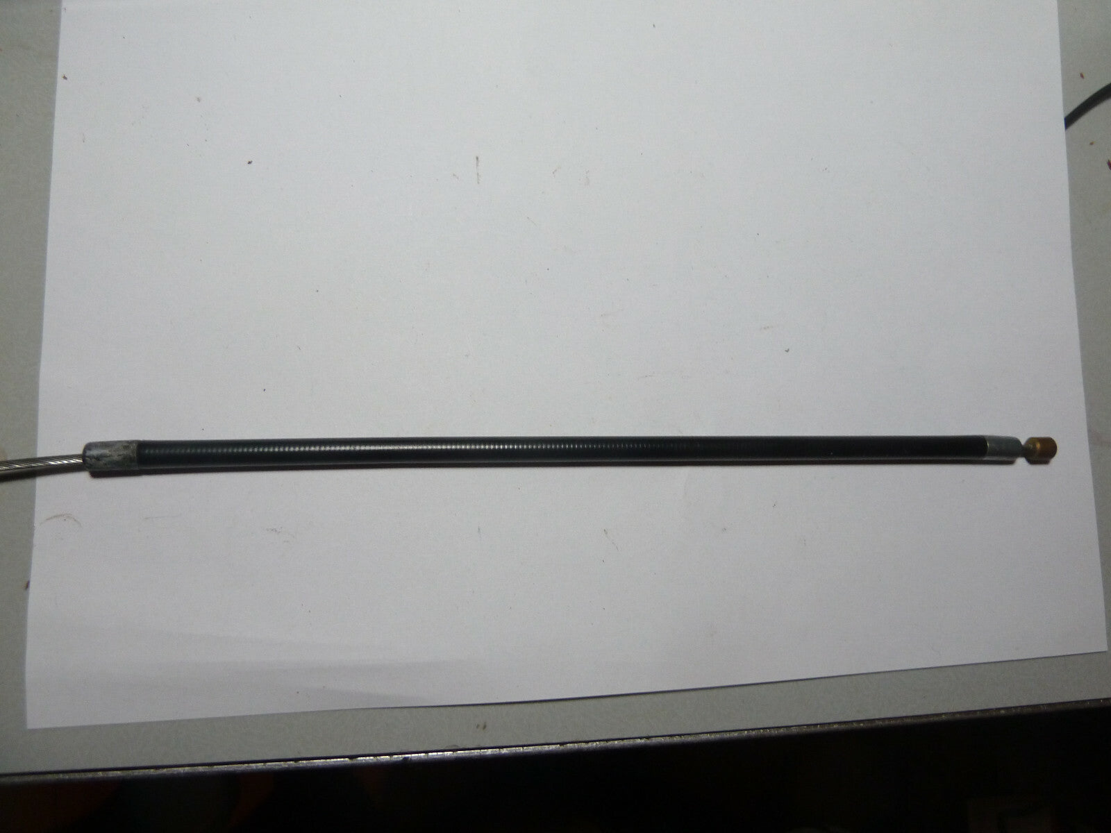 ancien cable gaine noir frein avant aprilia colibri Longeur total 55 cm