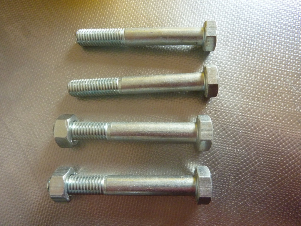 4 vis  Axe de béquille diamètre 8mm x 60 mm solex fixation moteur ? ancien stock