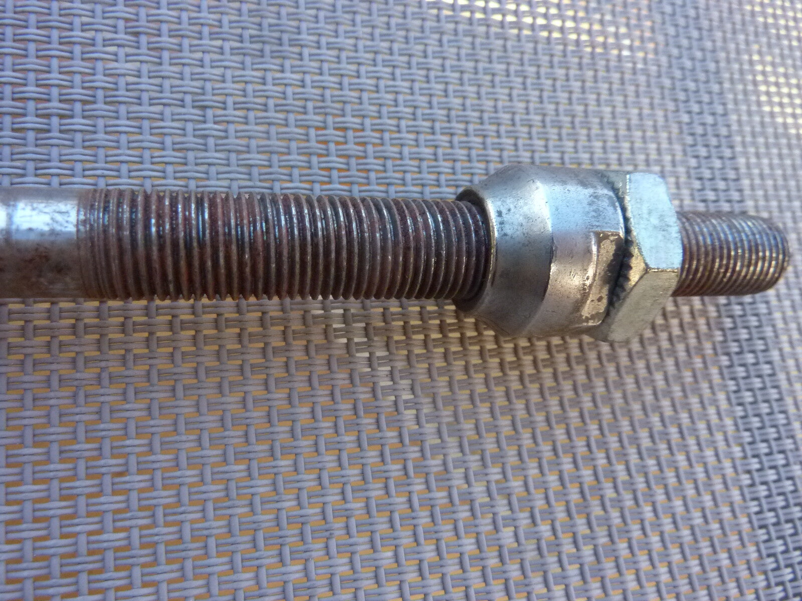 ✨ NOS 1 Ancien vintage AXE DE ROUE vélo cyclo Ø 9,5 longueur 168 mm neuf ✨