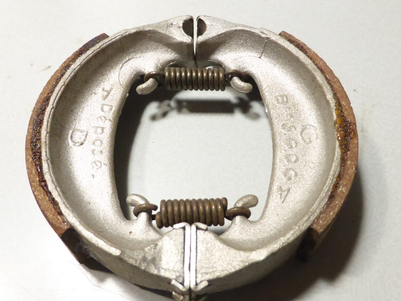 Mâchoires de frein à tambour neuve ancien stock pour Ø 90 LELEU SGDG breveté