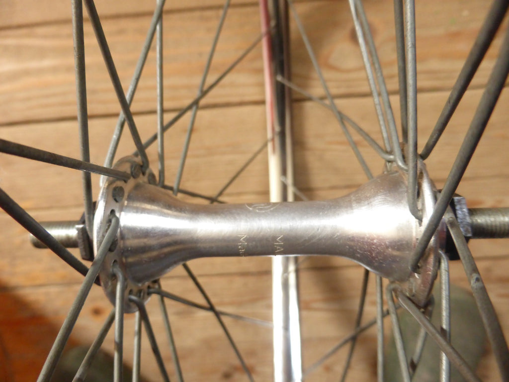 ✨ NOS  Roue Vélo Vintage SAMIR 650B Saminox 1983 – Moyeu Maillard✨