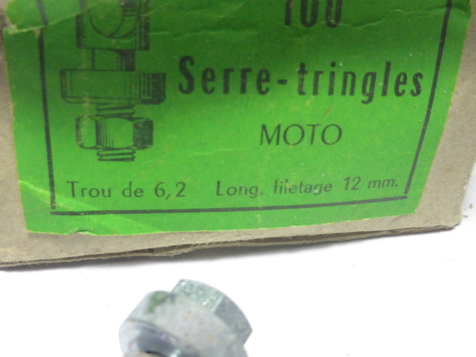 ALGI 2 Serre tringle câble garde boue vélo vis frein dérailleur vintage moto mob