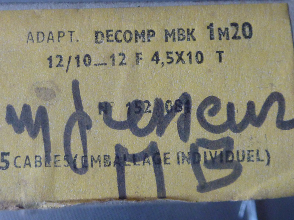 NOS Câble décompresseur MBK 12/10  m goupille 5x7 mm neuf