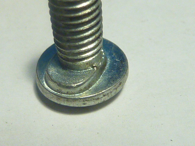✨ NOS tète ronde bombé méplat 2 vis bolt screw vintage velo cyclo mobylette✨