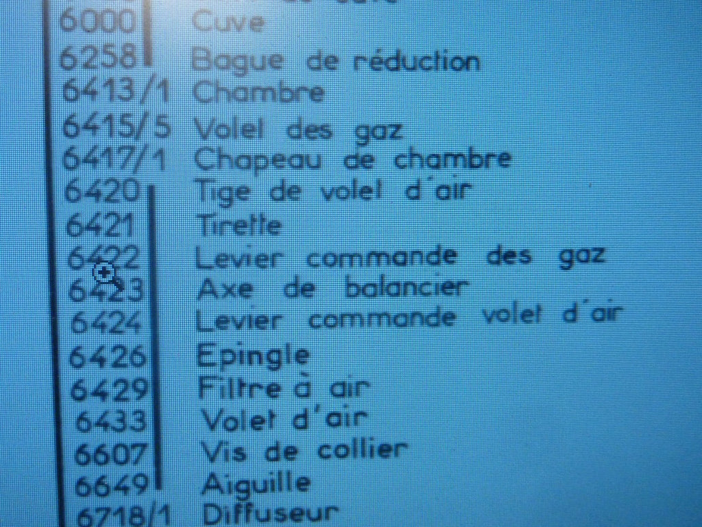 carburateur GURTNER levier J14 Manurhin 6422 peugeot motobecane