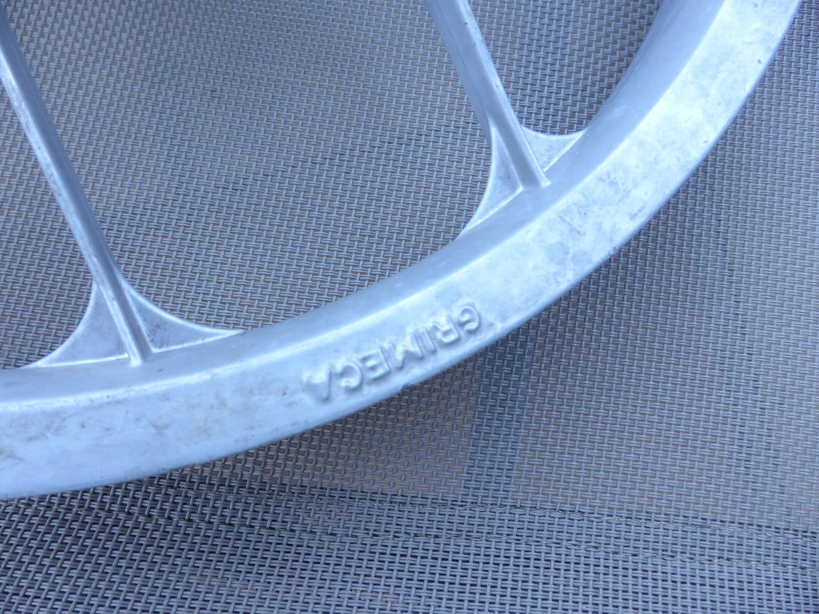 ✨ NOS Roue BMX 1.06x12"  à Bâtons Aluminium – Frein Tambour - Grimeca  27×305 ✨