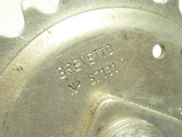 Pédalier brevetto N° 67131 vintage 26 dents