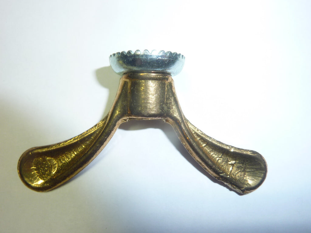 2 ancien stock  Ecrous Papillon Velo Ancien Set Wing Nuts Brass 9.5 mm vintage