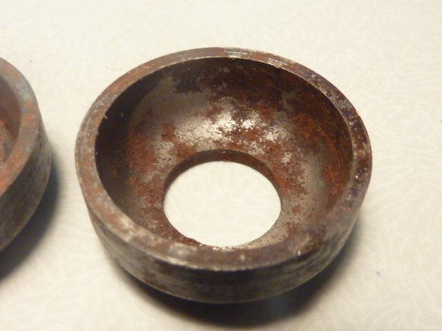 Velo 2 Cuvettes moyeu acier ø 28 mm - NOS - Oldschool, Vintage coupelles