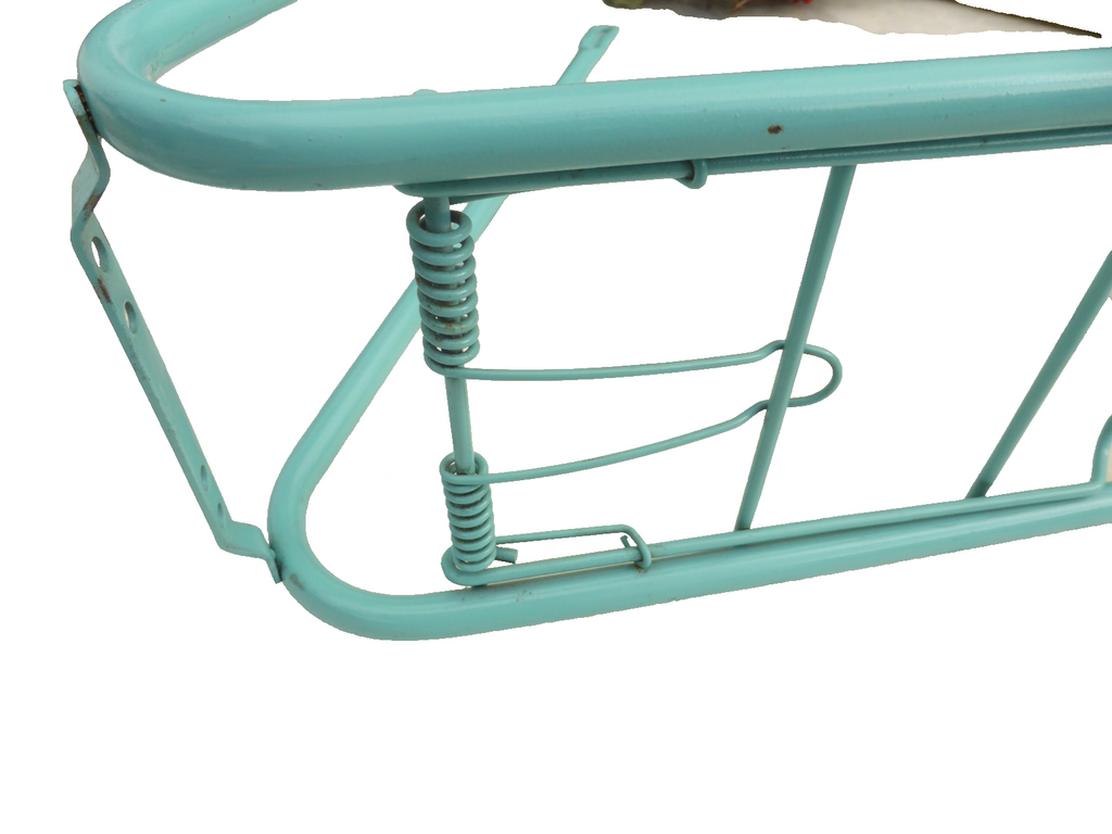 ✨NOS porte bagage arrière  a clapet acier velo Peugeot gitane roue 700 vintage ✨