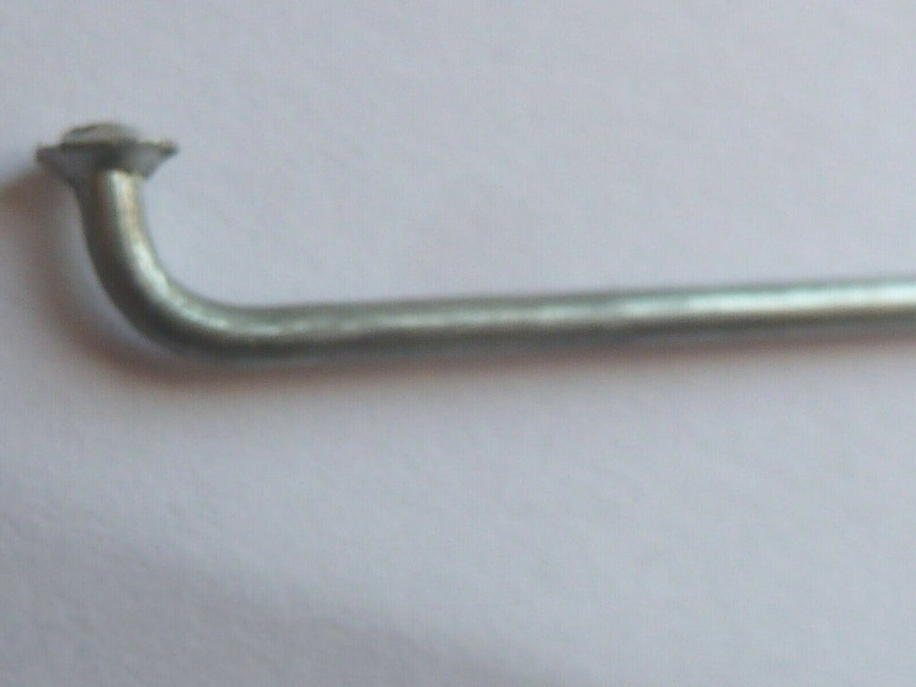 18 anciens vintage Acier Bicyclette Rayons 293 mm 1.82 mm avec tétine velo